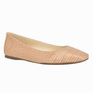 Nine West Alena Square-Toe Ballerina Schoenen LichtBruin Nederland | EIN-675398